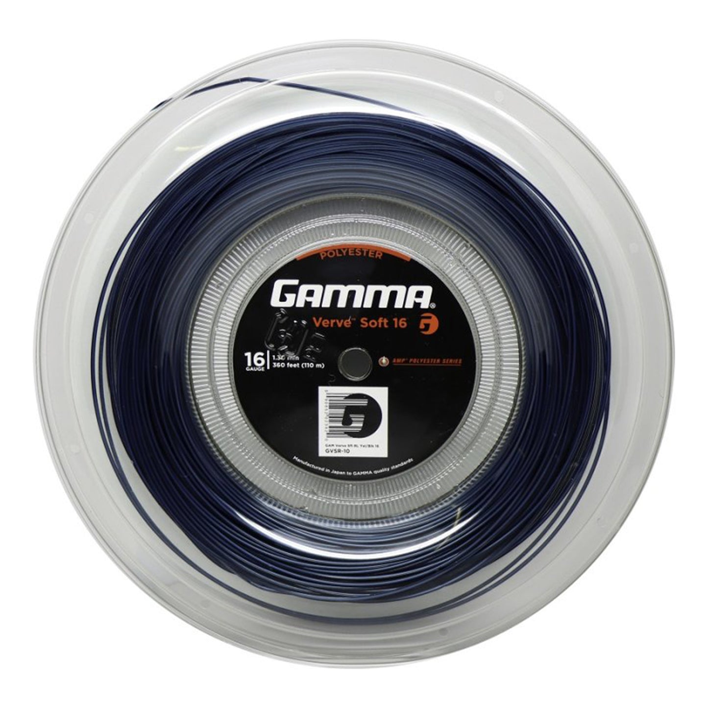 Gamma Verve Soft Rol Snaren 110m-Zwart,Blauw Gamma Verve Soft Rol Snaren 110m-Zwart,Blauw