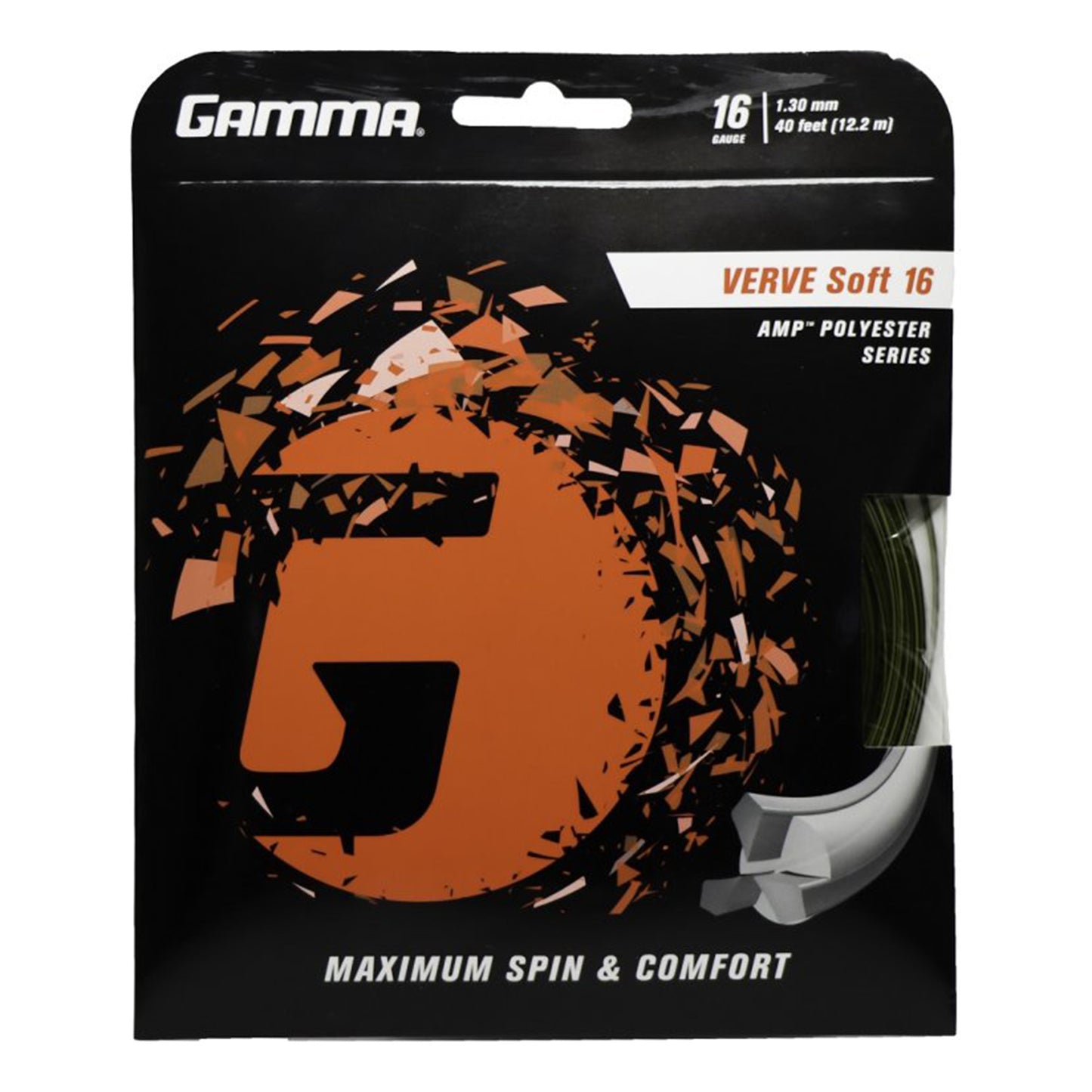 Gamma Verve Soft Set Snaren 12,2m-Zwart,Geel Gamma Verve Soft Set Snaren 12,2m-Zwart,Geel