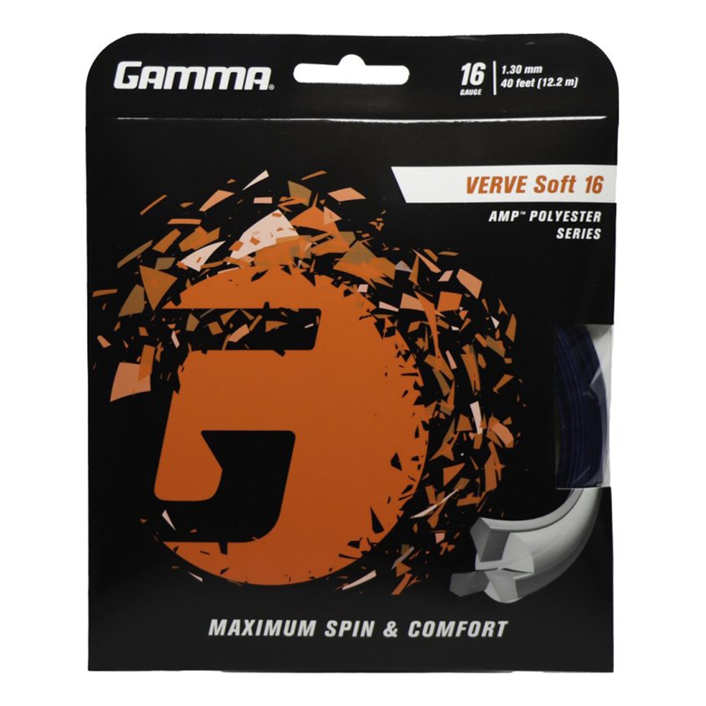 Gamma Verve Soft Set Snaren 12,2m-Zwart,Blauw Gamma Verve Soft Set Snaren 12,2m-Zwart,Blauw