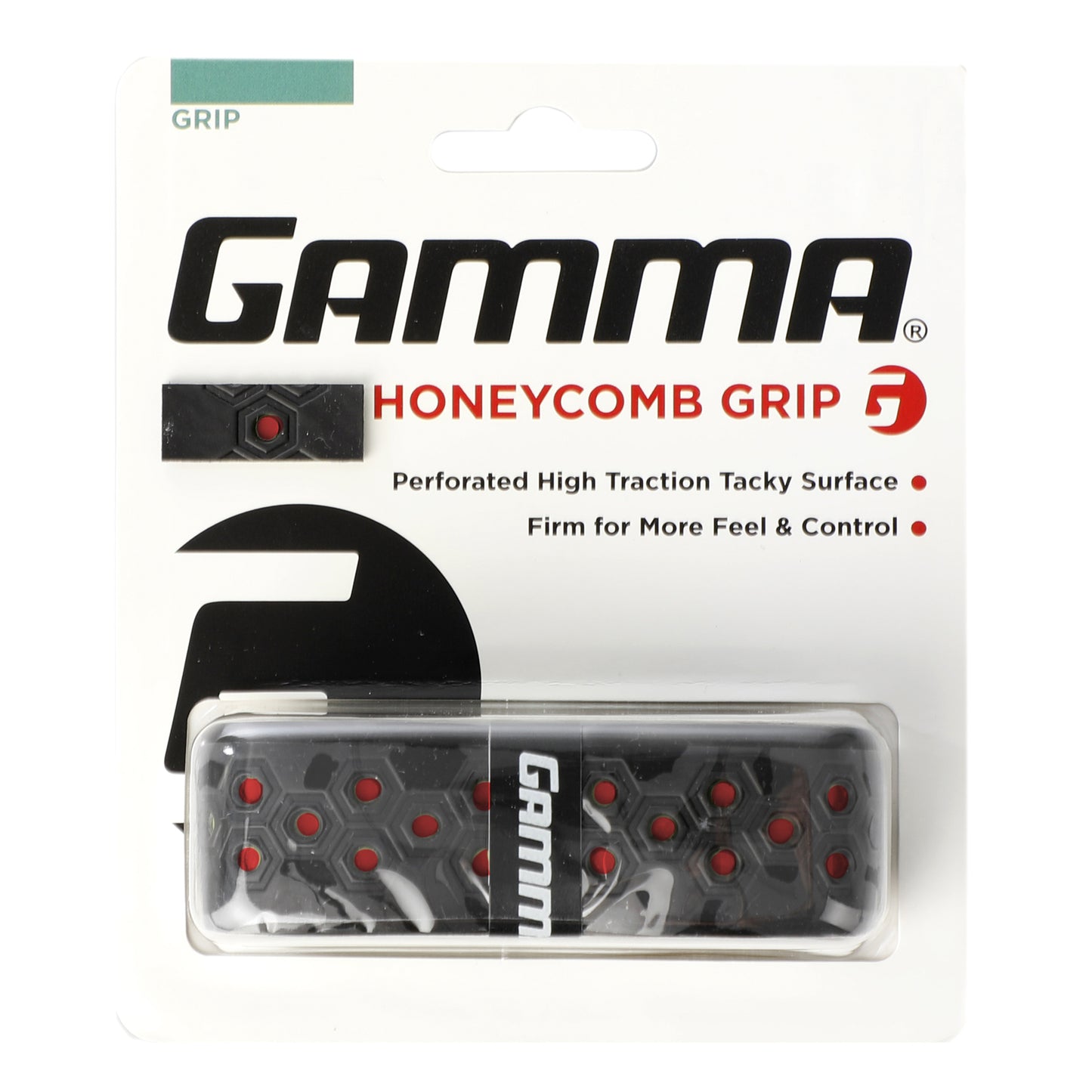 Gamma Honeycomb Cushion Grip Verpakking 1 Stuk-Zwart,Rood Gamma Honeycomb Cushion Grip Verpakking 1 Stuk-Zwart,Rood