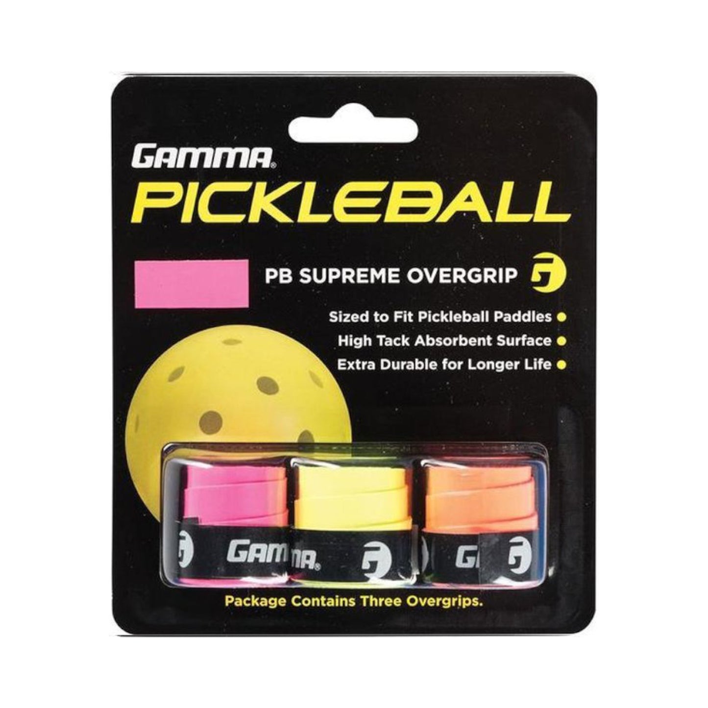Gamma Pickleball Supreme - neongeel Gamma Pickleball Supreme - neongeel
