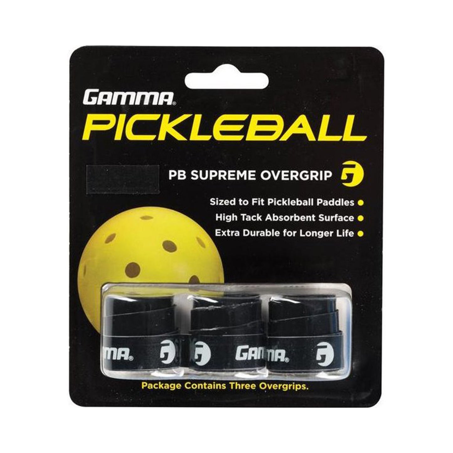 Gamma Pickleball Supreme-Zwart Gamma Pickleball Supreme-Zwart