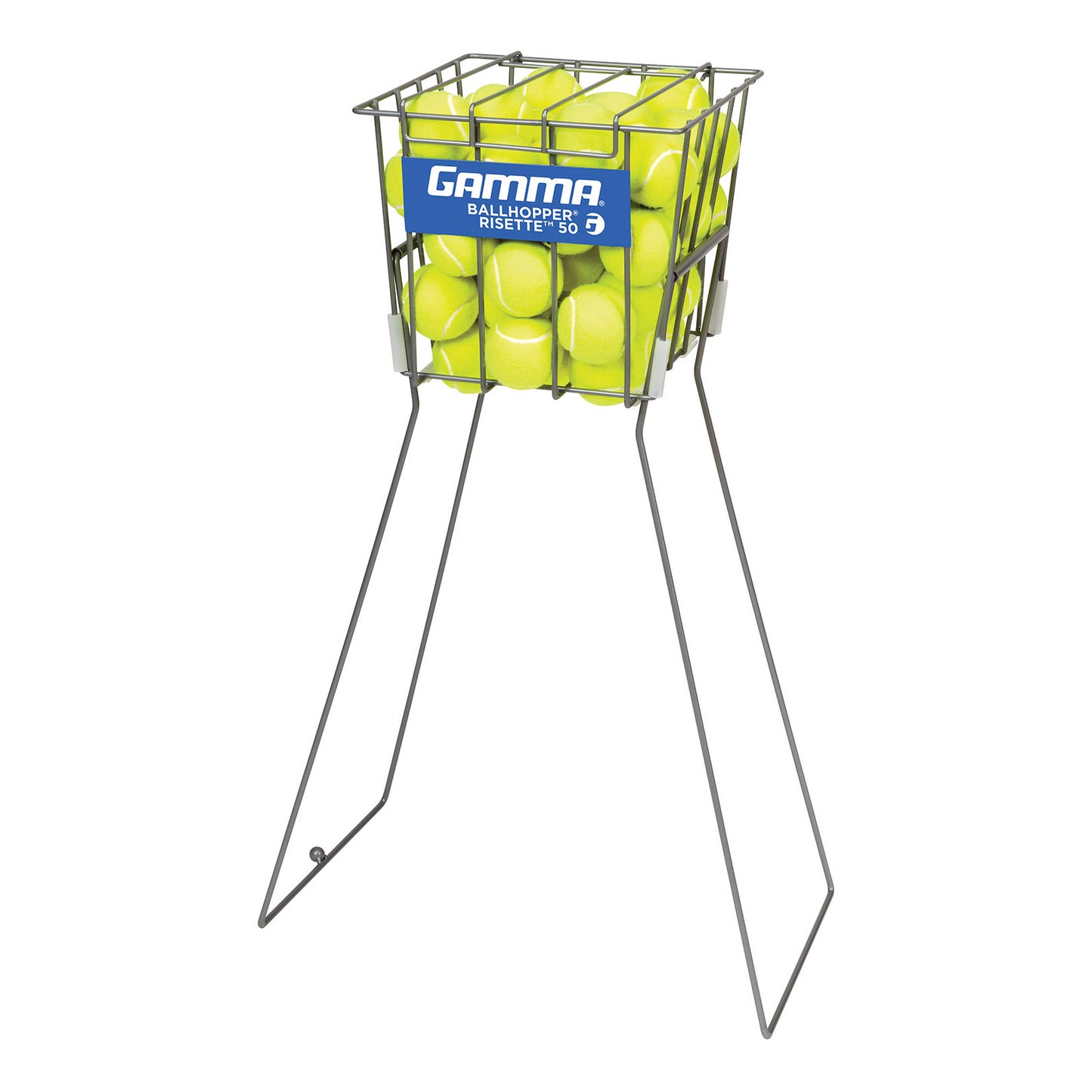 Gamma Ballhopper Risette 50 Ballenmand-Zilver Gamma Ballhopper Risette 50 Ballenmand-Zilver