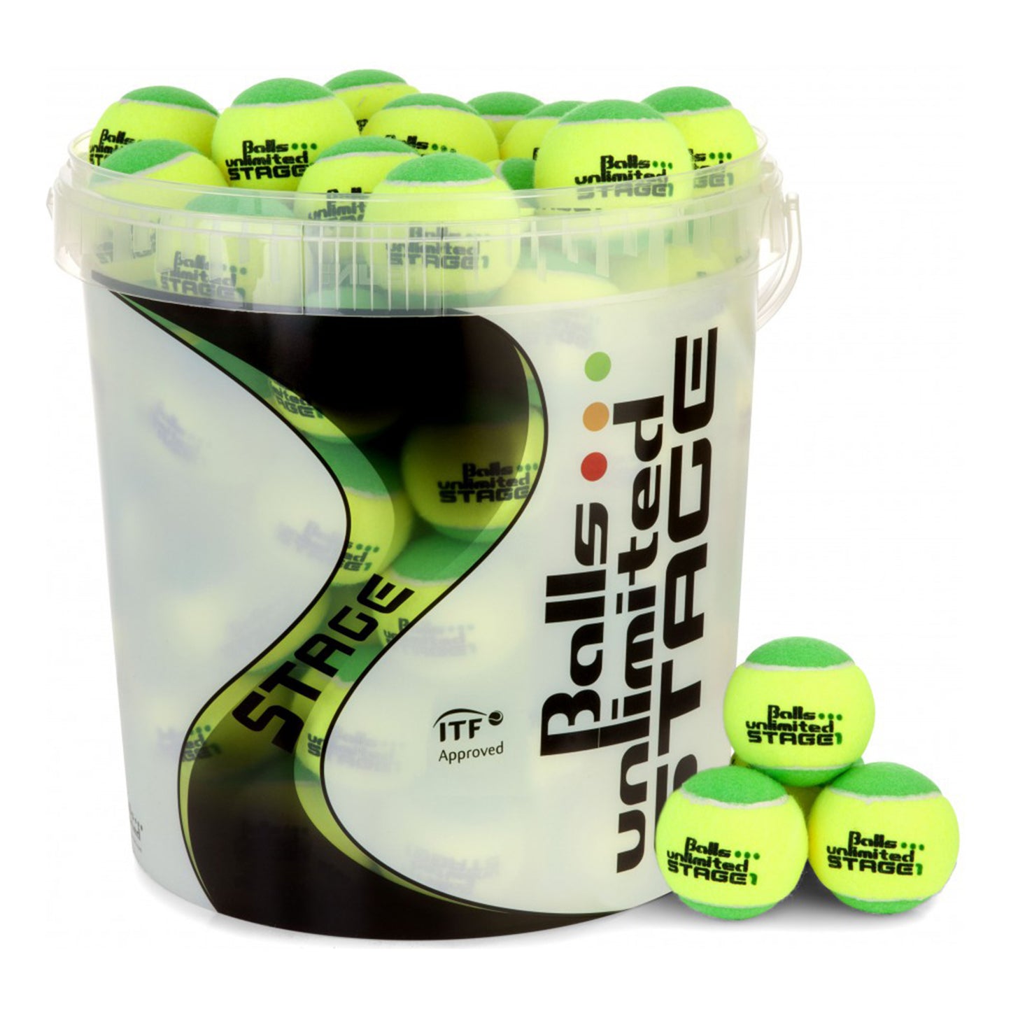 Balls Unlimited Emmer 60 stuks Stage 1 Balls Unlimited Emmer 60 stuks Stage 1