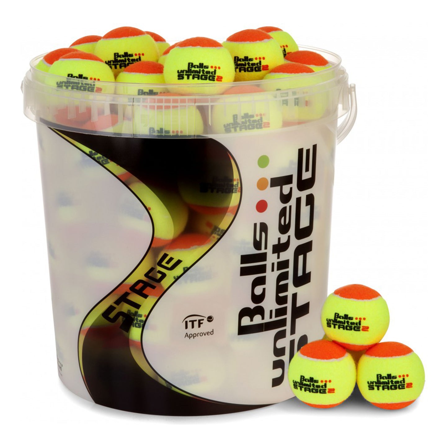 Balls Unlimited Emmer 60 stuks Stage 2 Balls Unlimited Emmer 60 stuks Stage 2