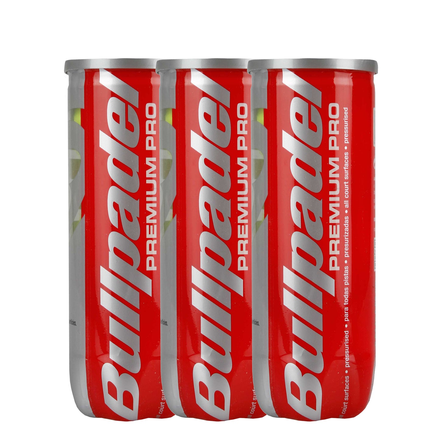 Bullpadel 3x verpakking 3 stuks Premium Pro Bullpadel 3x verpakking 3 stuks Premium Pro