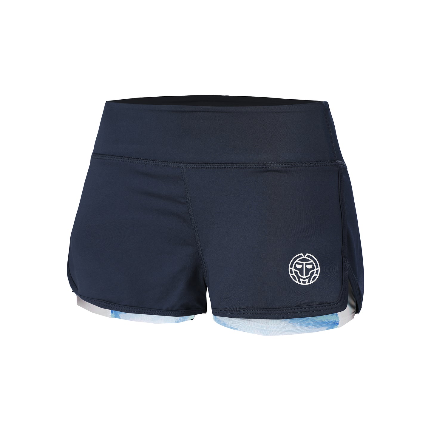 BIDI BADU Chidera Tech 2in1 Shorts Dames - donkerblauw, veelkleurig BIDI BADU Chidera Tech 2in1 Shorts Dames - donkerblauw, veelkleurig