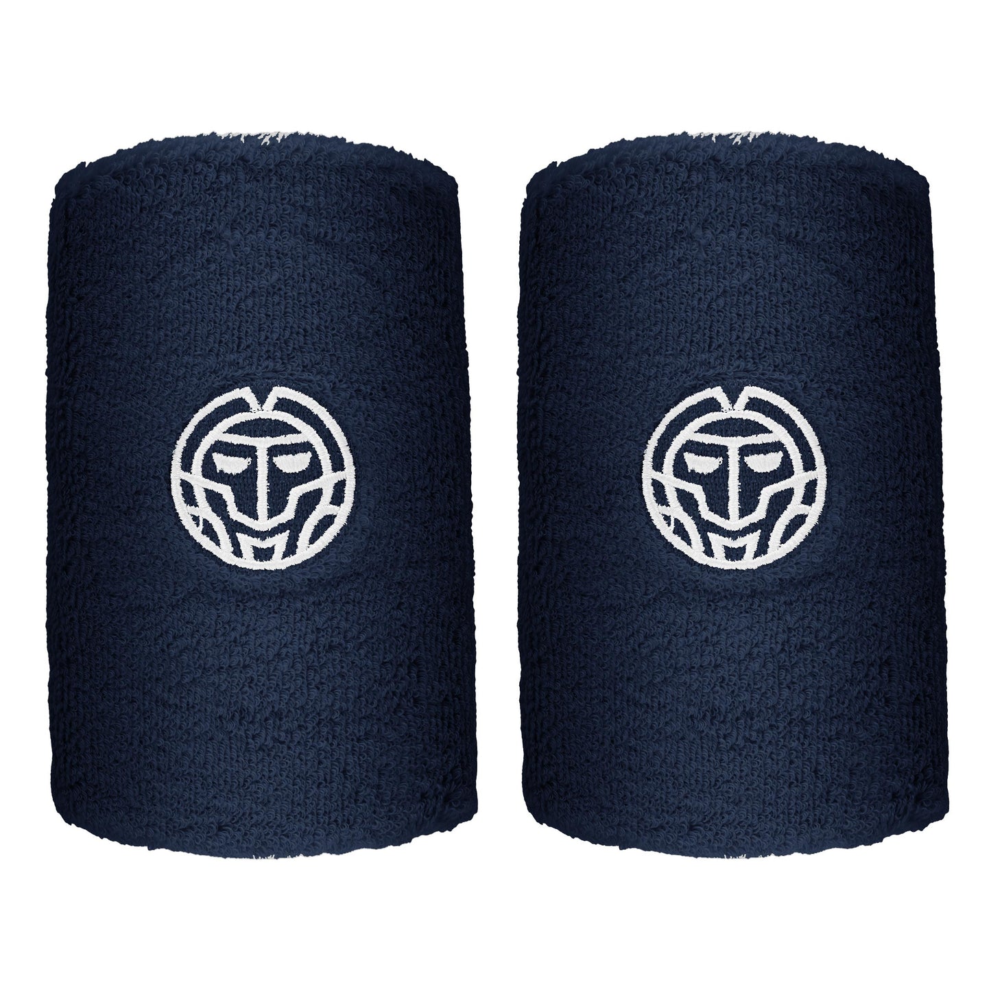 BIDI BADU Zweetband Verpakking 2 stuks lang - donkerblauw BIDI BADU Zweetband Verpakking 2 stuks lang - donkerblauw