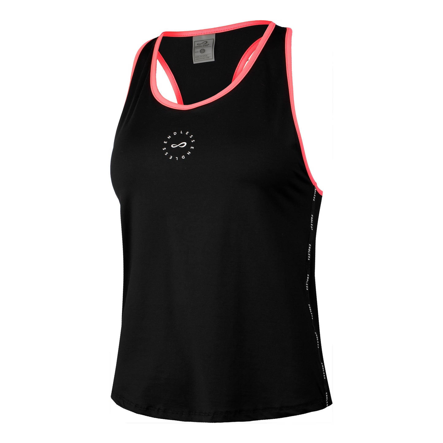 Endless Elite T-shirt Dames - zwart, pink Endless Elite T-shirt Dames - zwart, pink