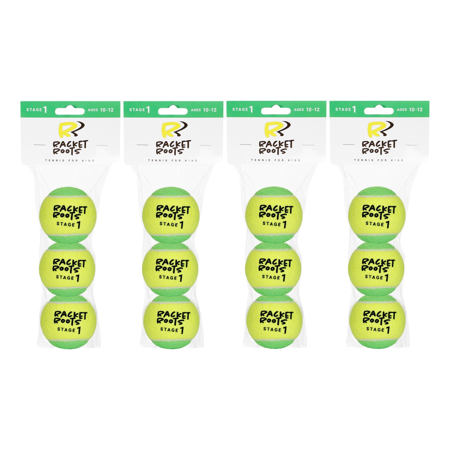 Racket Roots Zak met 3 stuks RR Stage 1 Racket Roots Zak met 3 stuks RR Stage 1