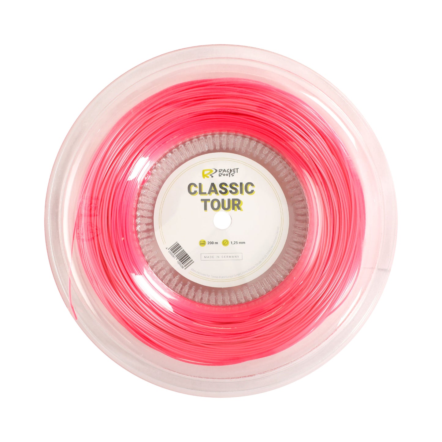 Racket Roots RR Classic Tour Rol Snaren 200m-Pink Racket Roots RR Classic Tour Rol Snaren 200m-Pink