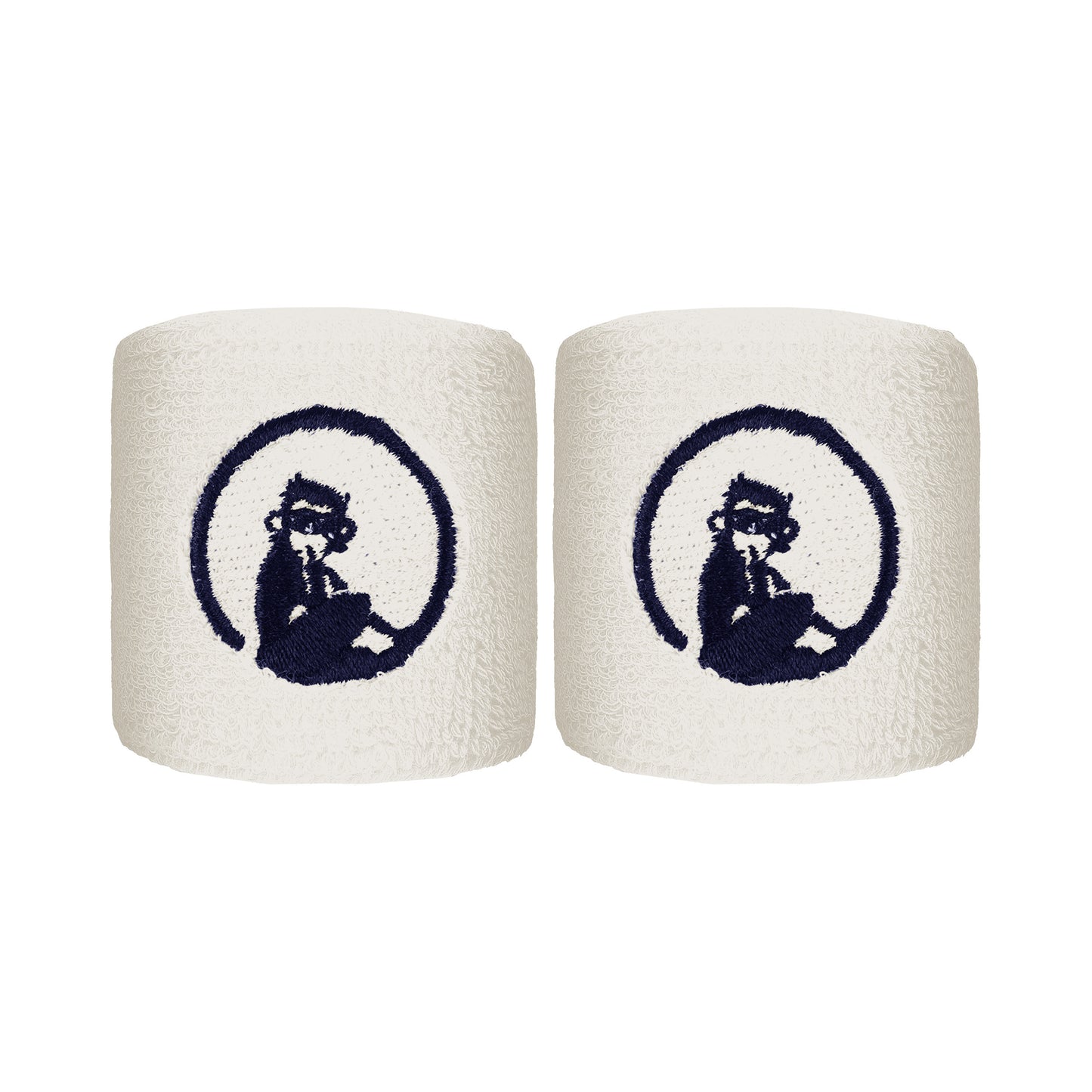 Quiet Please Zweetband Verpakking 2 stuks kort - crème Quiet Please Zweetband Verpakking 2 stuks kort - crème
