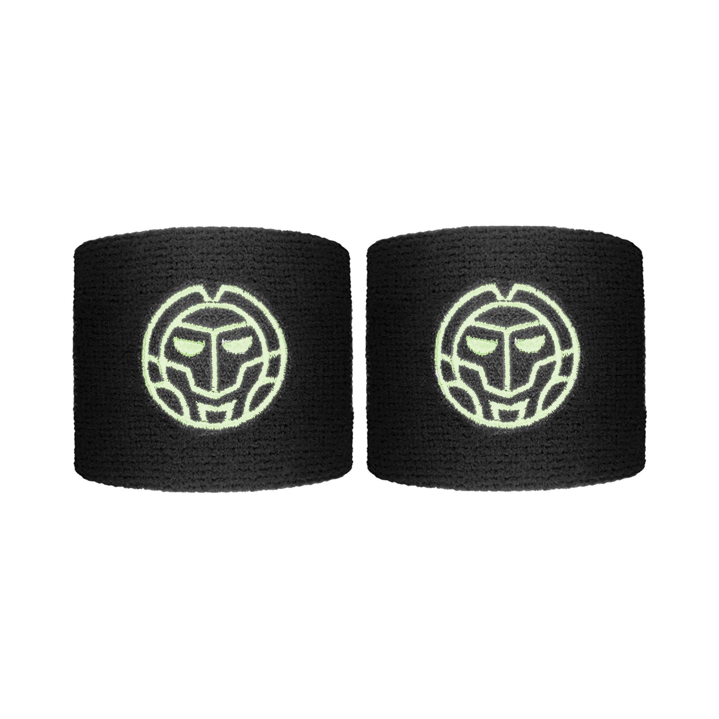 BIDI BADU Night Flash Zweetband Verpakking 2 stuks kort - zwart, wit BIDI BADU Night Flash Zweetband Verpakking 2 stuks kort - zwart, wit
