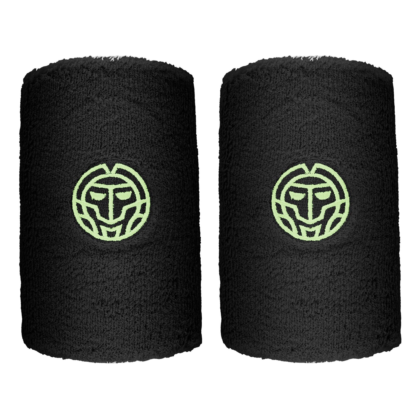 BIDI BADU Night Flash Zweetband Verpakking 2 stuks lang - zwart, wit BIDI BADU Night Flash Zweetband Verpakking 2 stuks lang - zwart, wit