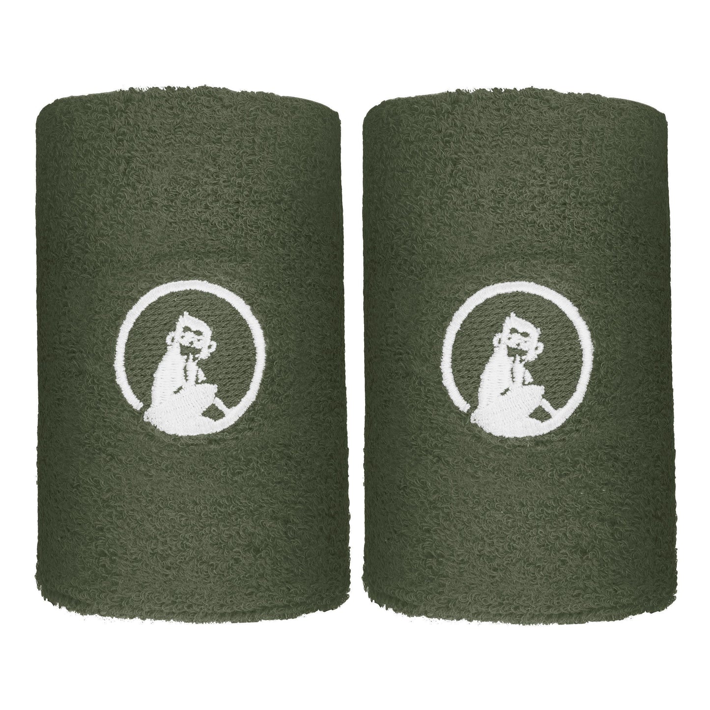 Quiet Please Memories Faded Memories Zweetband Verpakking 2 stuks Unisex - donkergroen Quiet Please Memories Faded Memories Zweetband Verpakking 2 stuks Unisex - donkergroen