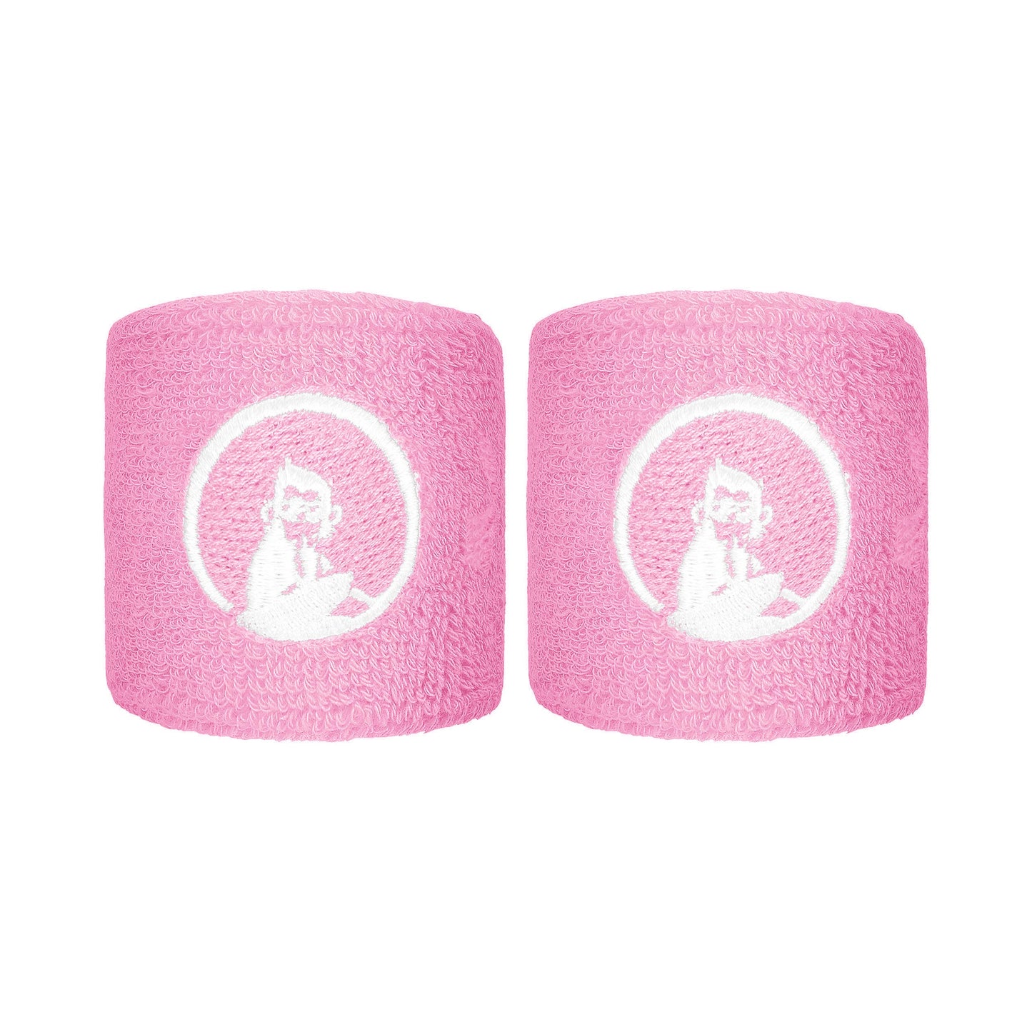 Quiet Please Memories Faded Memories Zweetband Verpakking 2 stuks Unisex - roze, roze Quiet Please Memories Faded Memories Zweetband Verpakking 2 stuks Unisex - roze, roze