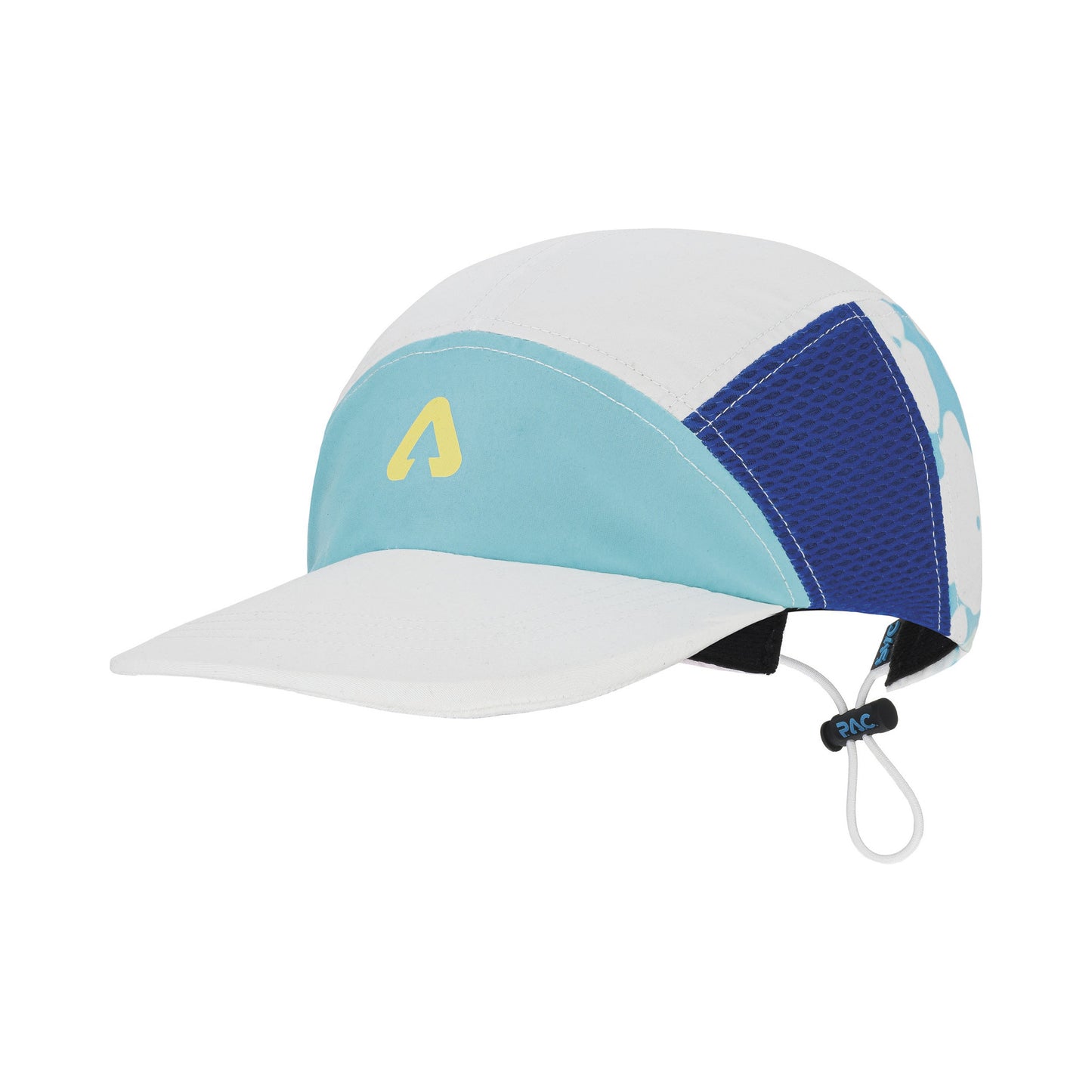 P.A.C. Nefun Run Cap Unisex-wit, blauw P.A.C. Nefun Run Cap Unisex-wit, blauw