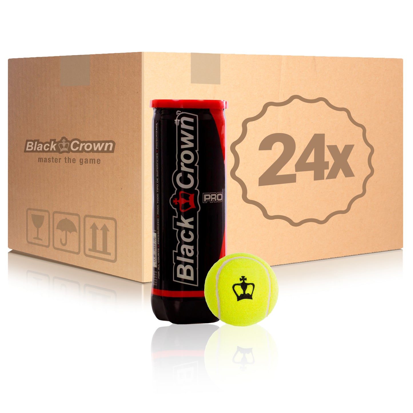 Black Crown 24x verpakking 3 stuks Pro In een doos Black Crown 24x verpakking 3 stuks Pro In een doos