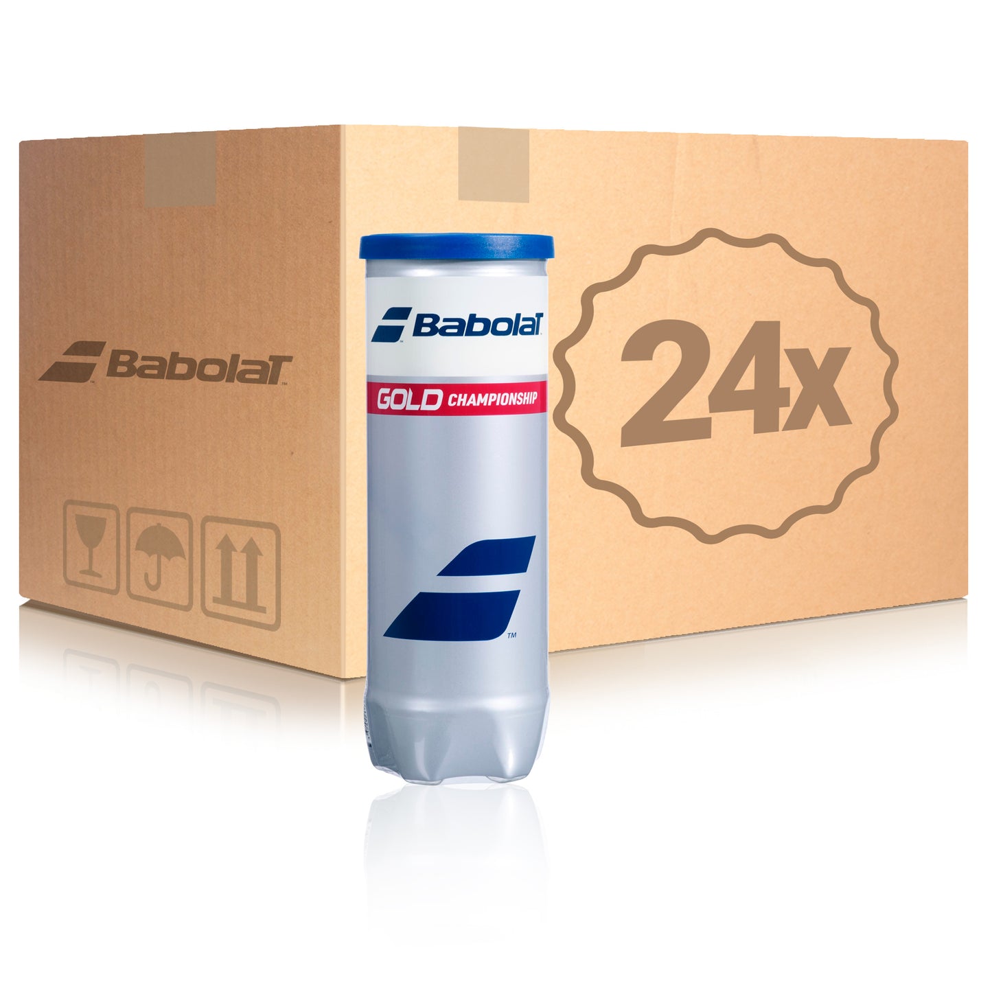 Babolat 24x verpakking 3 stuks In een doos Babolat 24x verpakking 3 stuks In een doos
