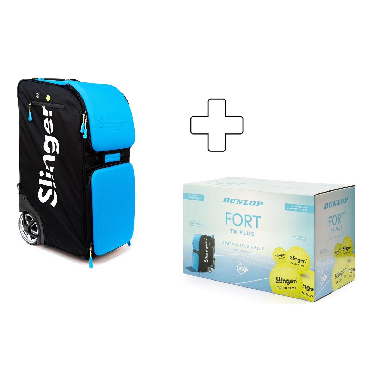 Slinger Slinger Tennis Tournament Pack + Fort TR Plus 72er Box Slinger Slinger Tennis Tournament Pack + Fort TR Plus 72er Box
