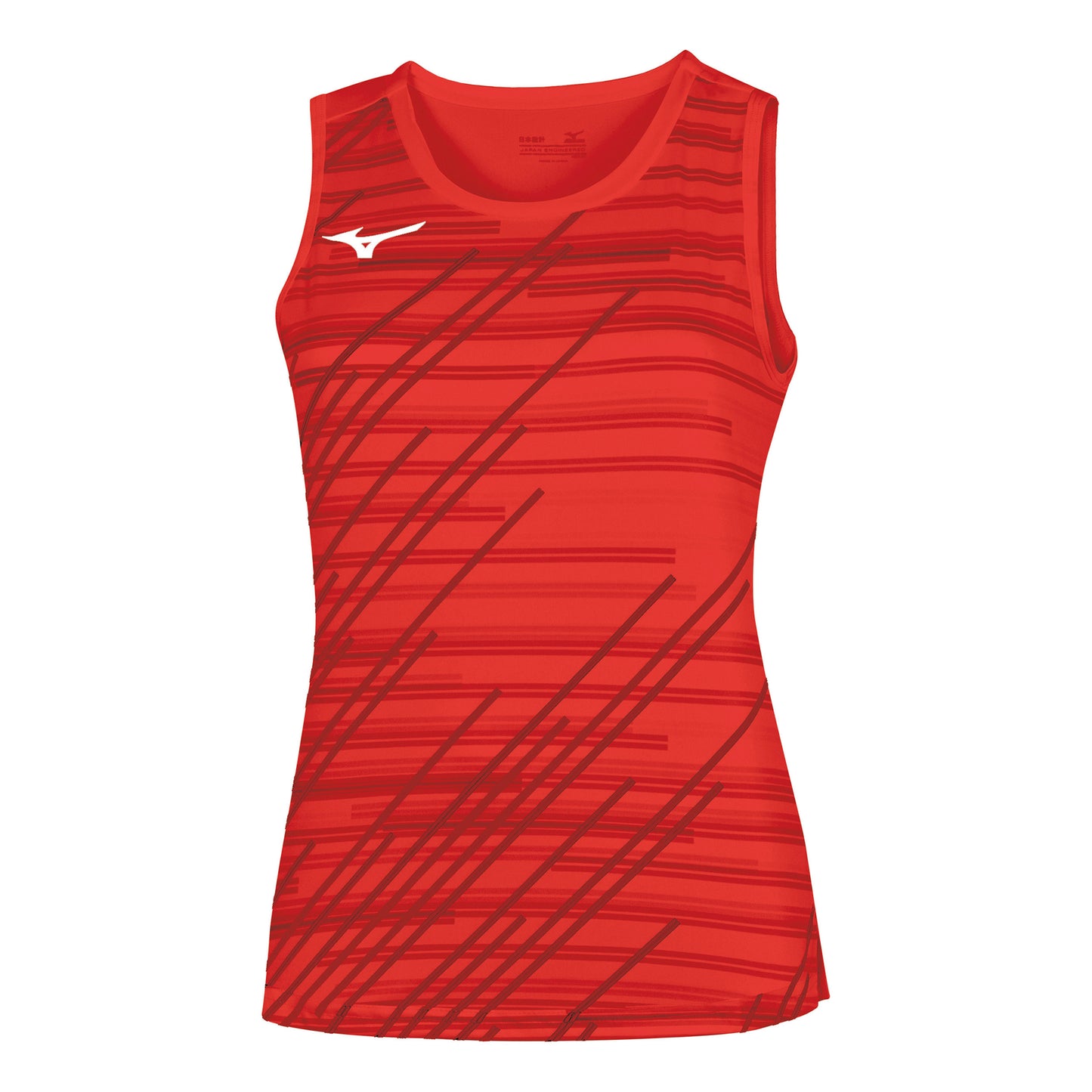 Mizuno Team Chiba Tanktop Dames-rood Mizuno Team Chiba Tanktop Dames-rood