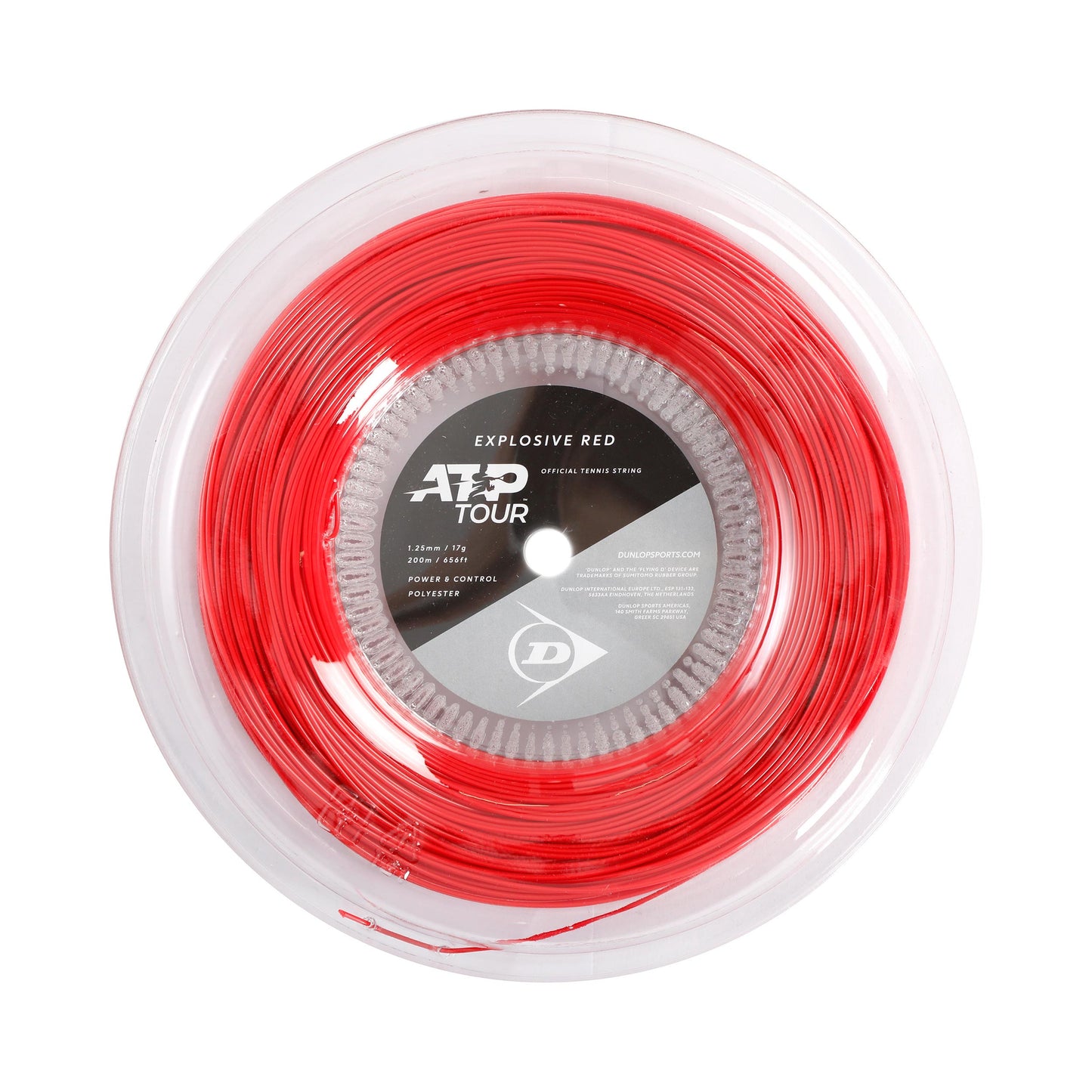 Dunlop EXPLOSIVE Rol snaren -rood Dunlop EXPLOSIVE Rol snaren -rood