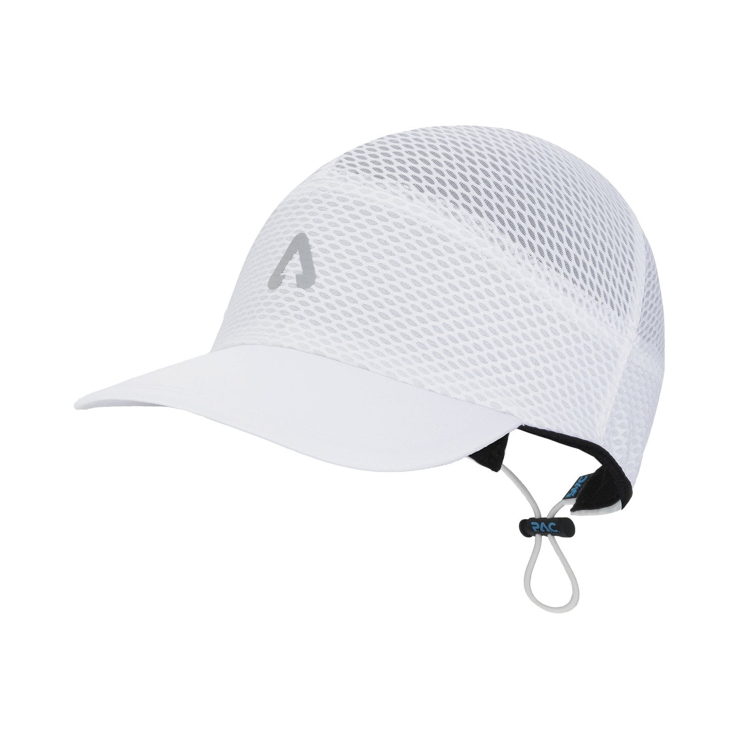 P.A.C. Mesh Run Cap Unisex-wit P.A.C. Mesh Run Cap Unisex-wit