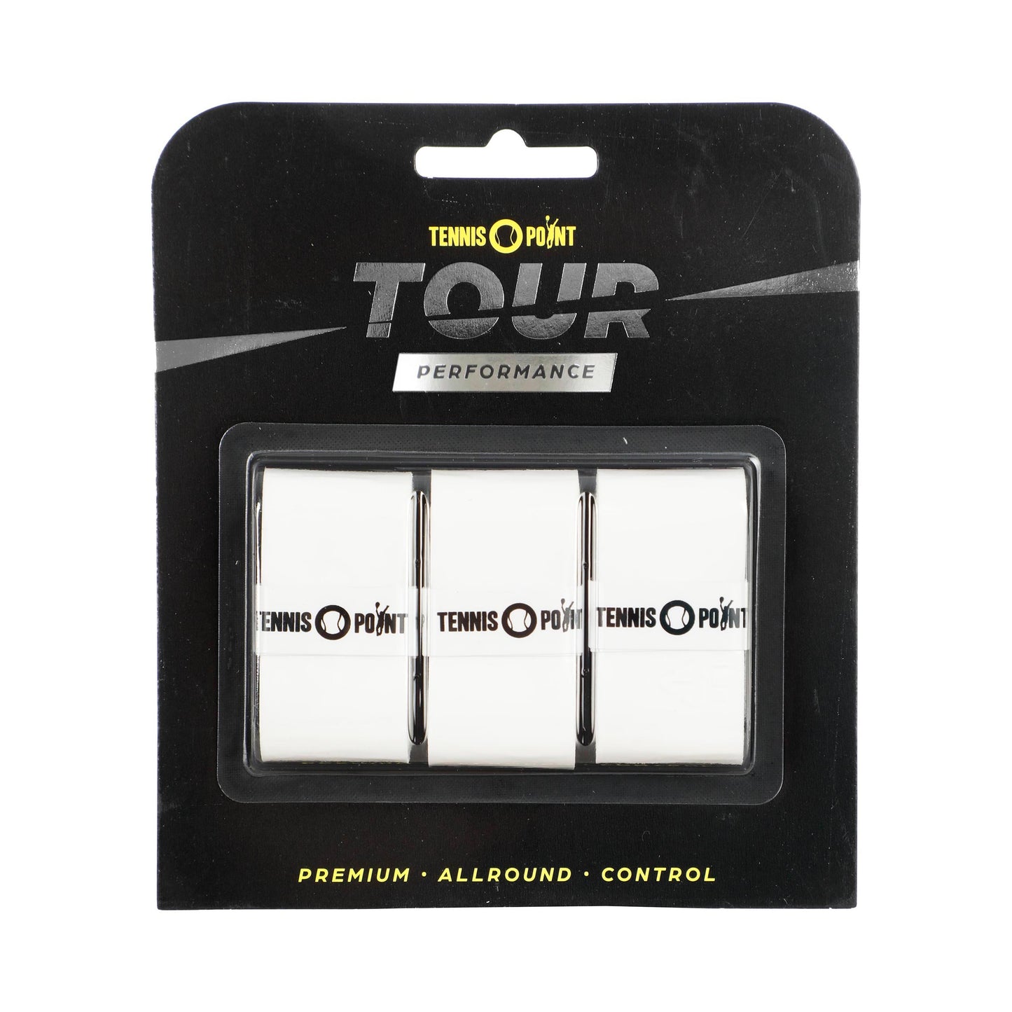 Tennis-Point Tour Performance Verpakking 3 stuks - wit Tennis-Point Tour Performance Verpakking 3 stuks - wit