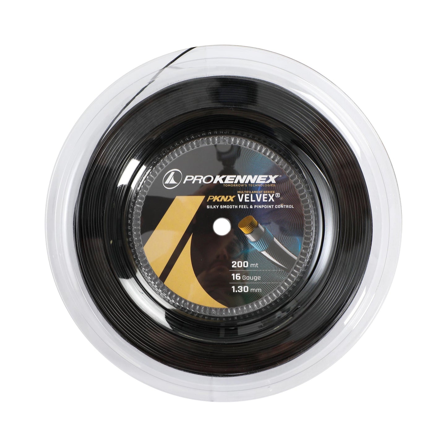 PROKENNEX Multipure Rol snaren 200m - zwart PROKENNEX Multipure Rol snaren 200m - zwart