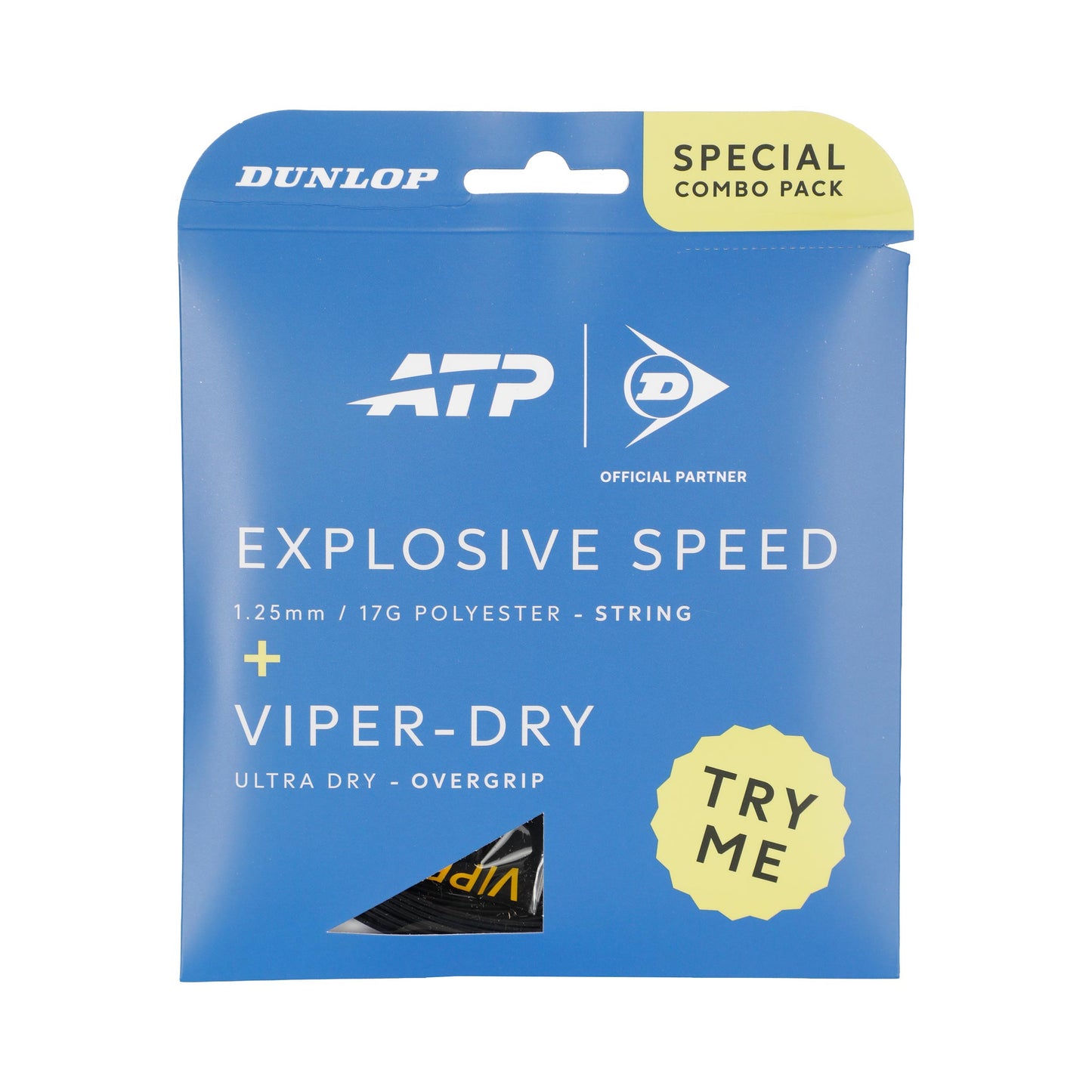 Dunlop Explosive Speed Set snaren 12m - zwart Dunlop Explosive Speed Set snaren 12m - zwart