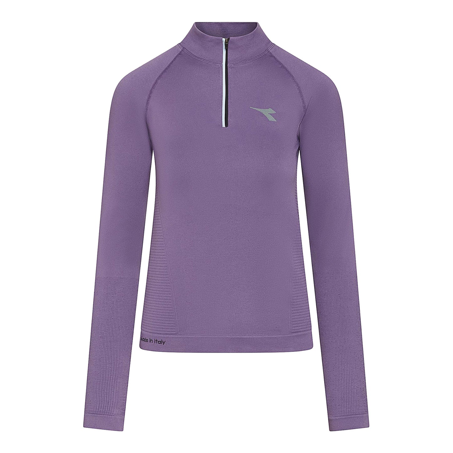 Diadora 1/2 Zip Stratouno Longsleeve Dames - paars Diadora 1/2 Zip Stratouno Longsleeve Dames - paars