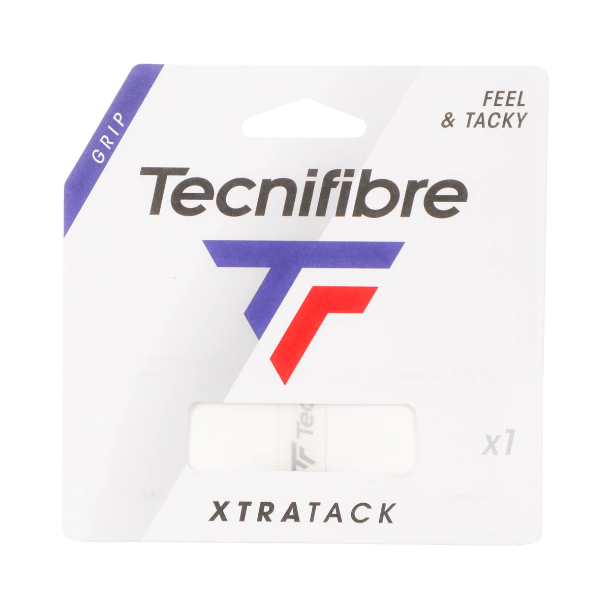 Tecnifibre X-Tra Tack Verpakking 1 stuk - wit Tecnifibre X-Tra Tack Verpakking 1 stuk - wit