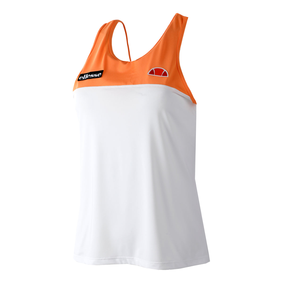 Ellesse Savvy Tanktop Dames - wit, oranje