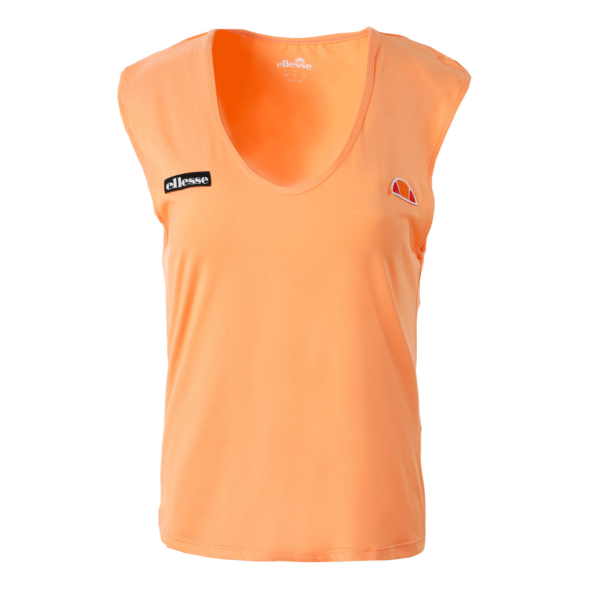 Ellesse Ribbon ai. T-shirt Dames - oranje, zwart