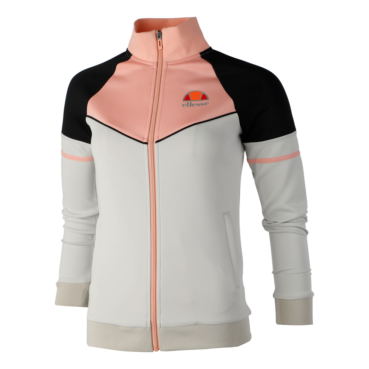 Ellesse Petrov Trainingsjack Dames - grijs, roze