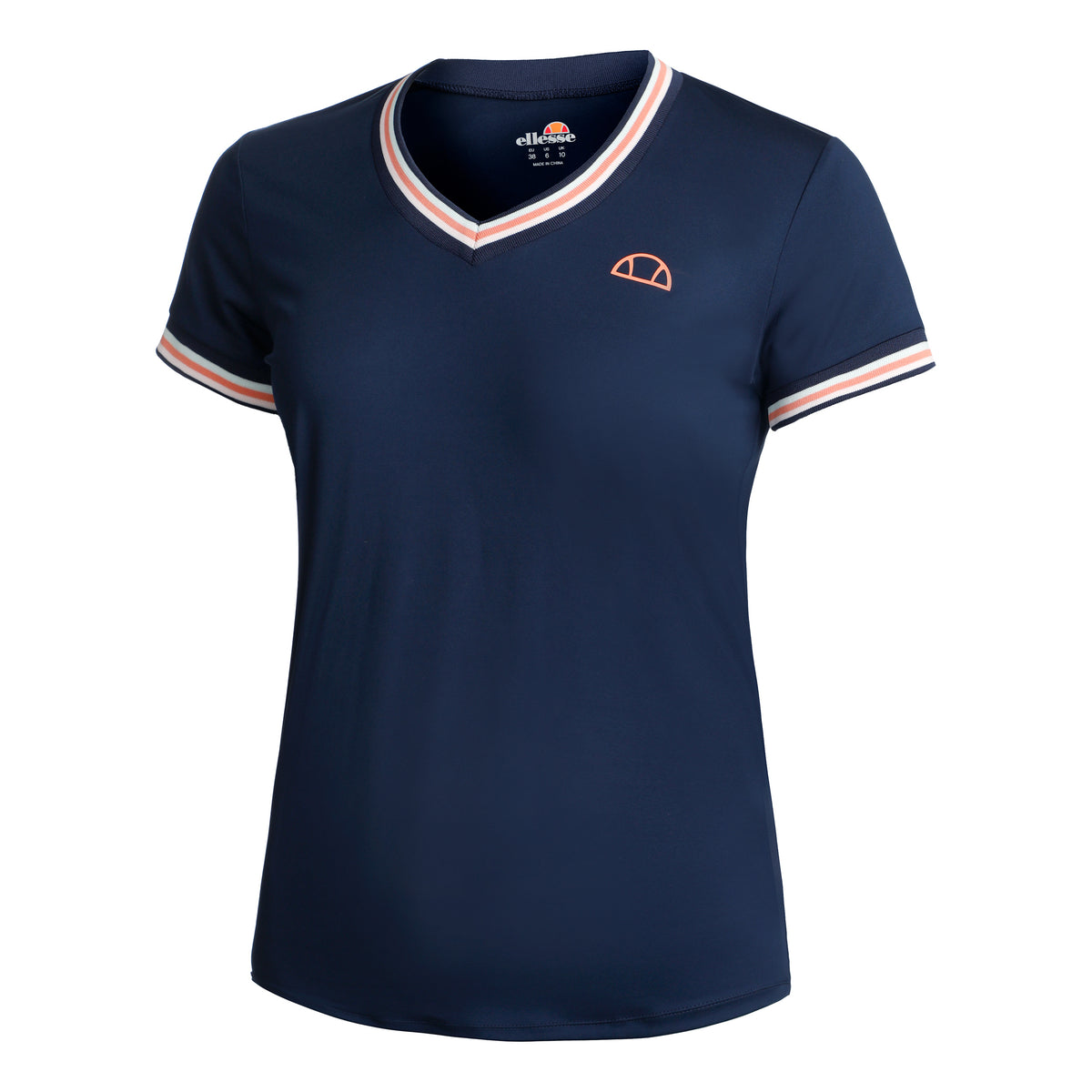Ellesse Agasini T-shirt Dames - donkerblauw, veelkleurig