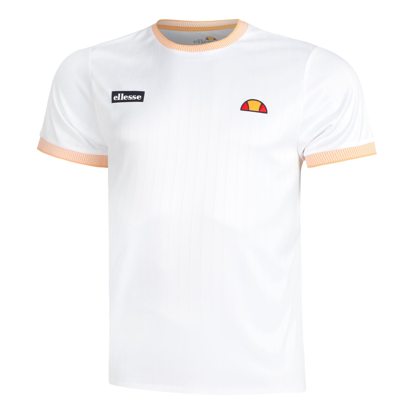 Ellesse Tilney T-shirt Heren - wit, oranje