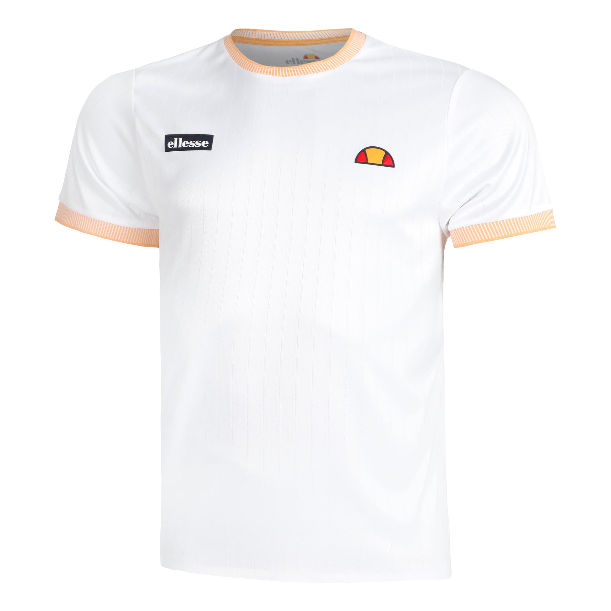 Ellesse Tilney T-shirt Heren - wit, oranje