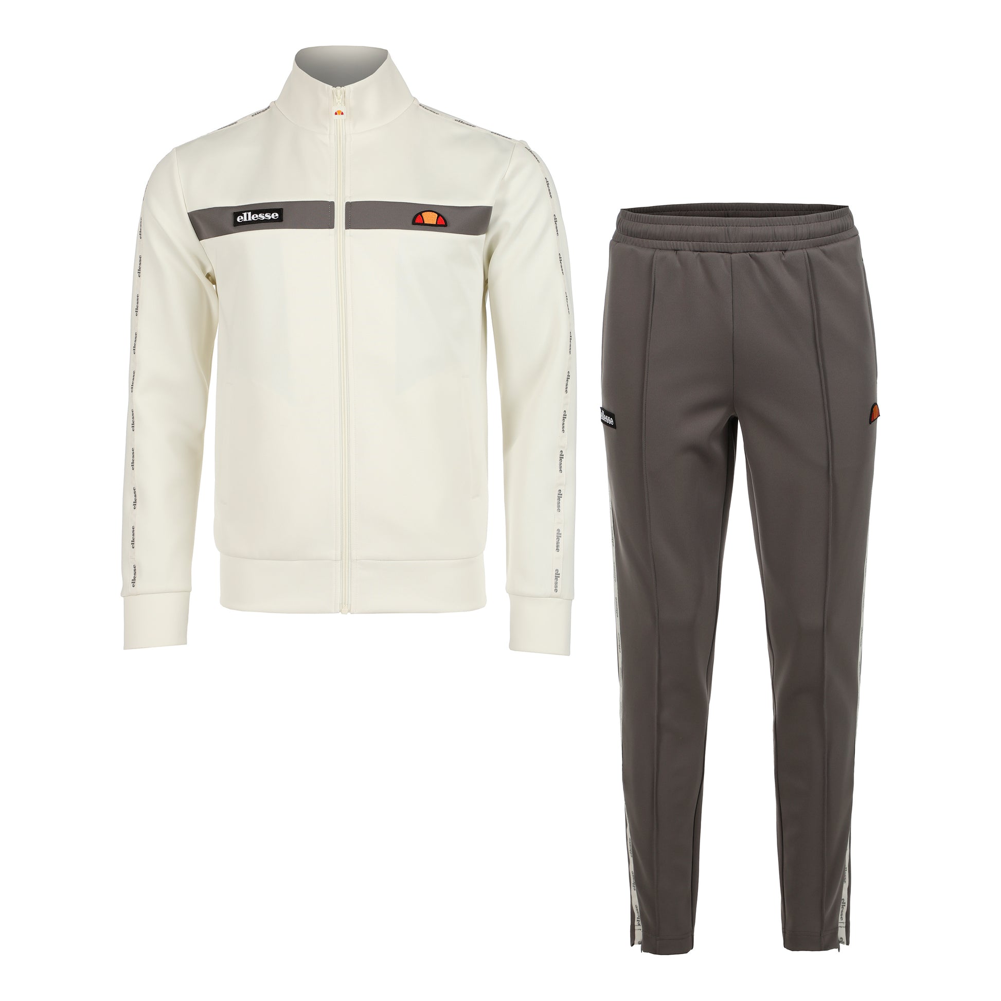 Ellesse Bidollo Trainingspak Heren - crème, grijs