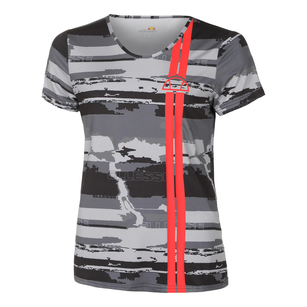 Ellesse Tampere T-shirt Dames - grijs, zwart