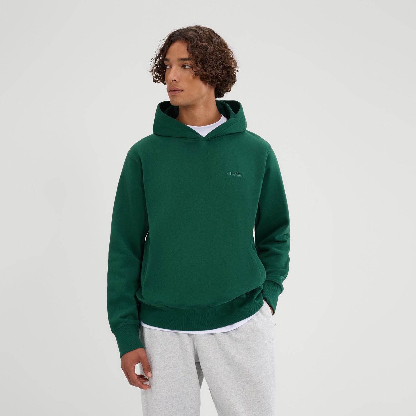 Ellesse Madone Sweater met capuchon Heren-donkergroen