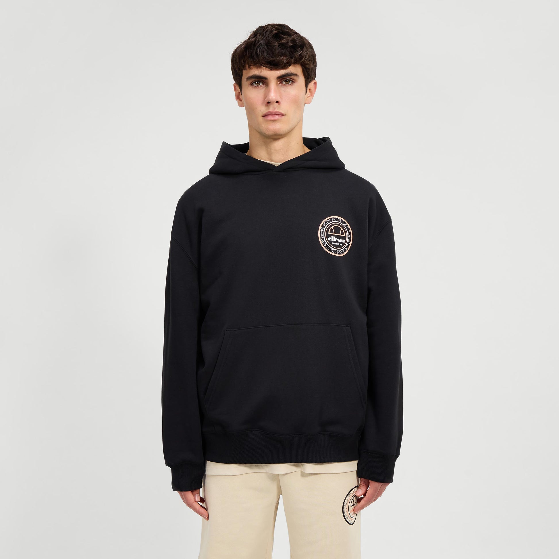 Ellesse Levante Sweater Met Capuchon Heren-Zwart