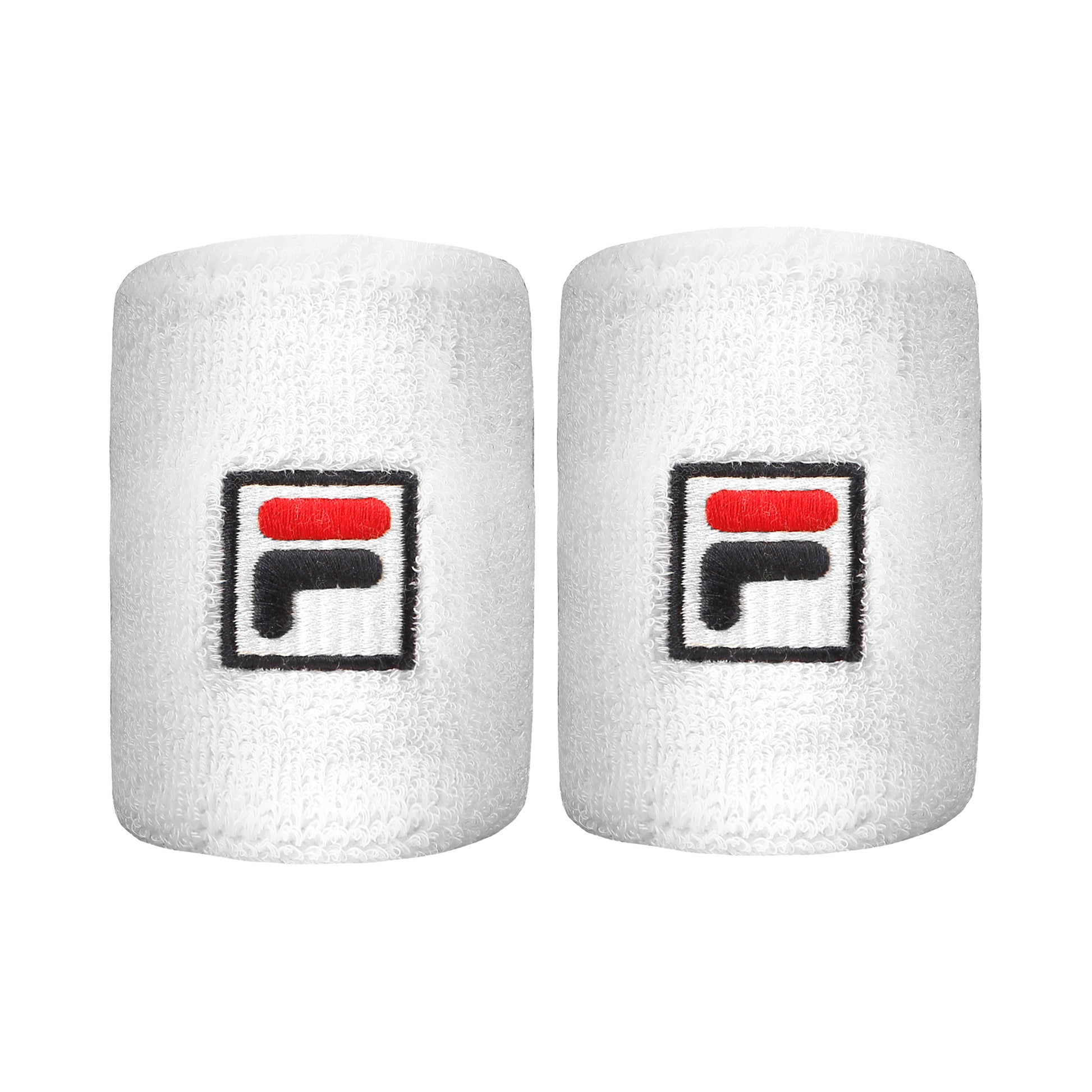 Fila Osten Zweetband Verpakking 2 stuks Unisex - wit, blauw
