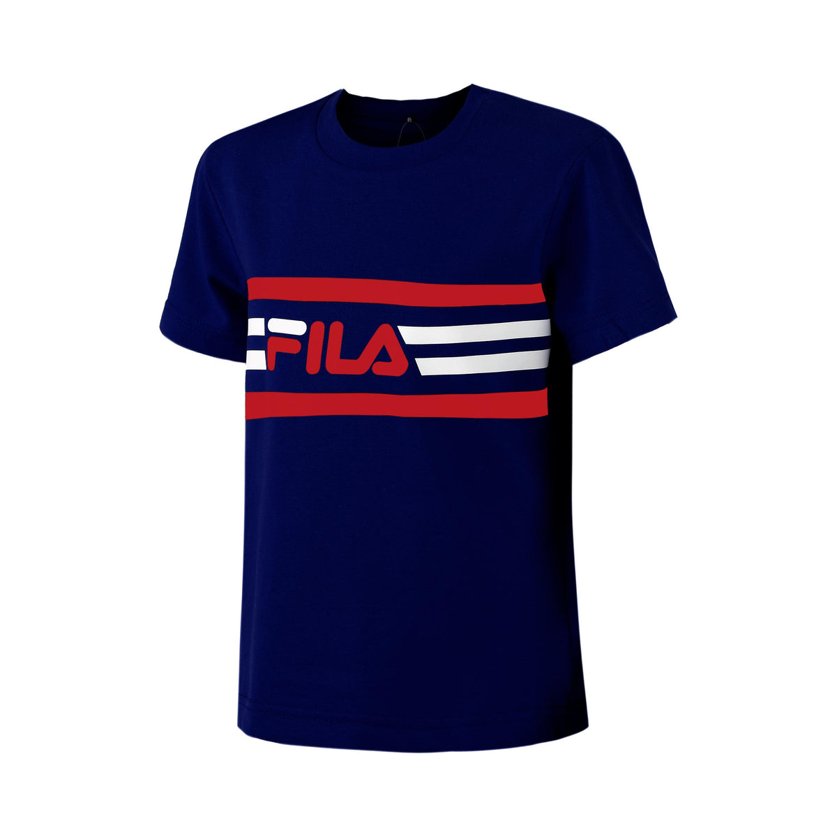 Fila Nicky T-shirt Jongens - donkerblauw, rood
