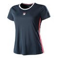 Lucy T-shirt Dames - donkerblauw,