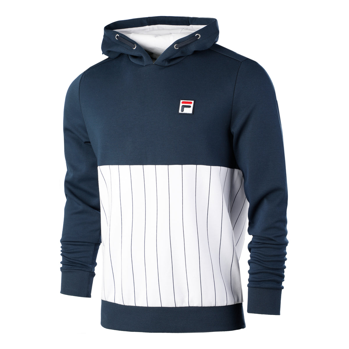 Fila Misha Sweater met capuchon Heren - blauw, wit