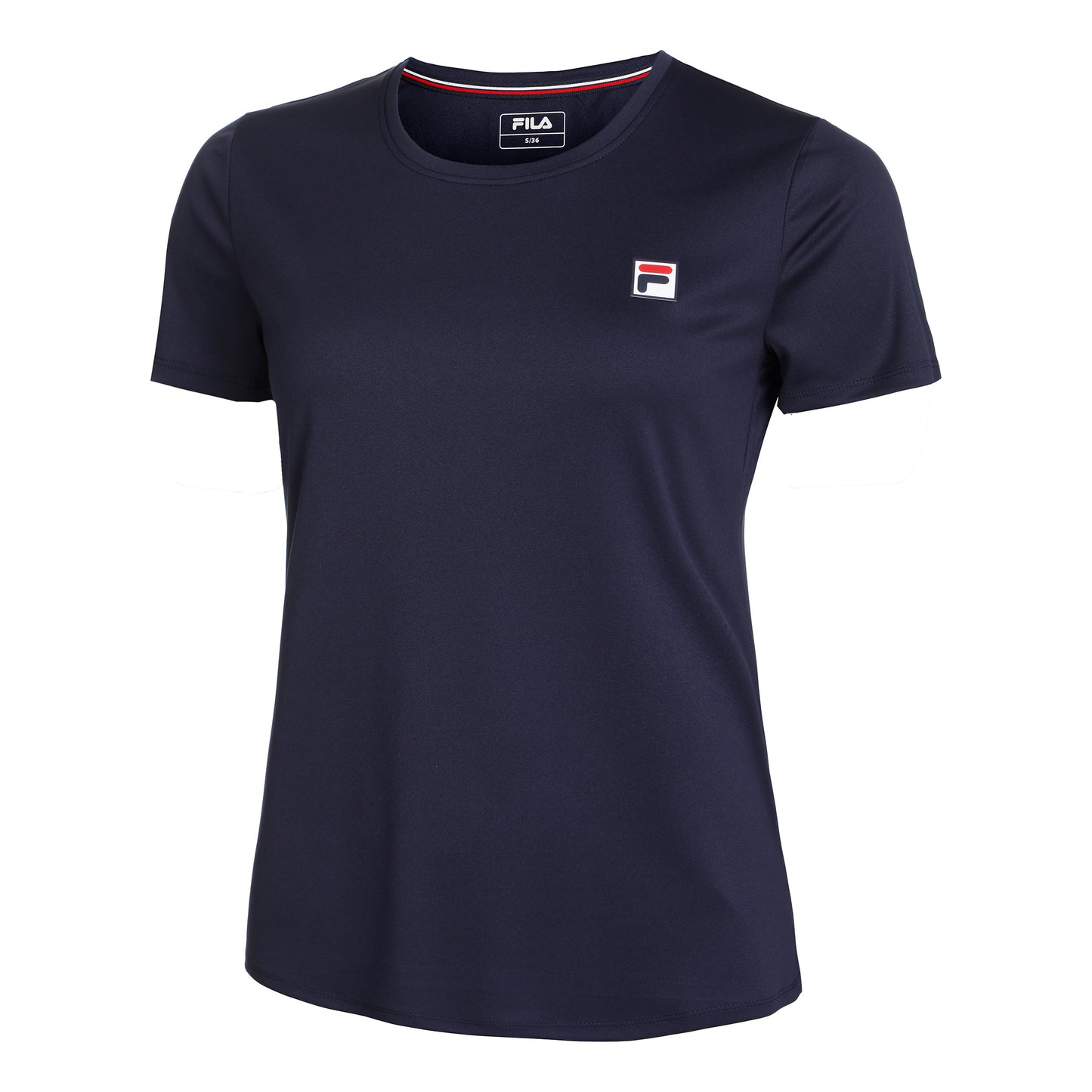 Fila Leonie T-shirt Dames-Donkerblauw,Wit