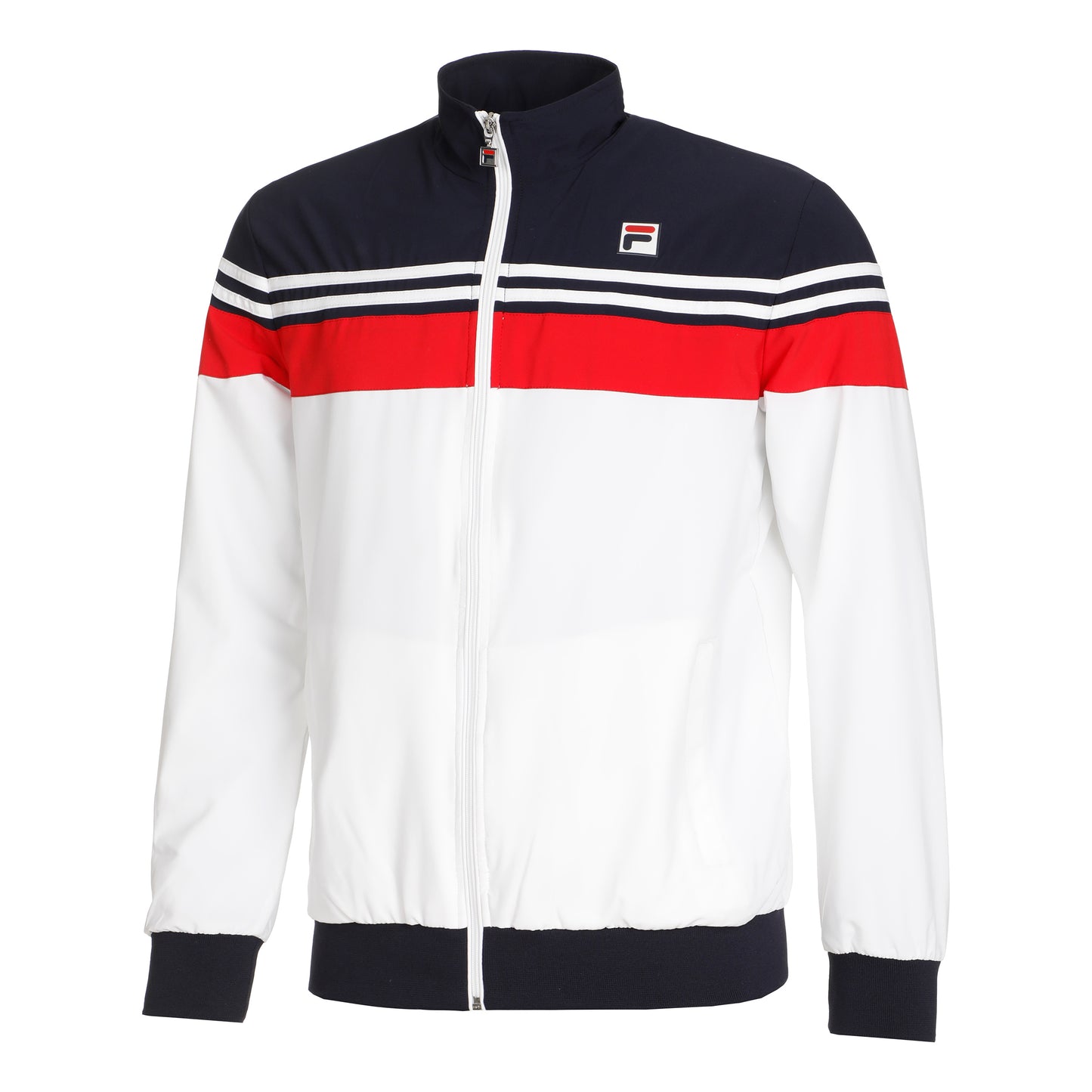 Fila Bruno Trainingsjack Heren-Wit,Veelkleurig