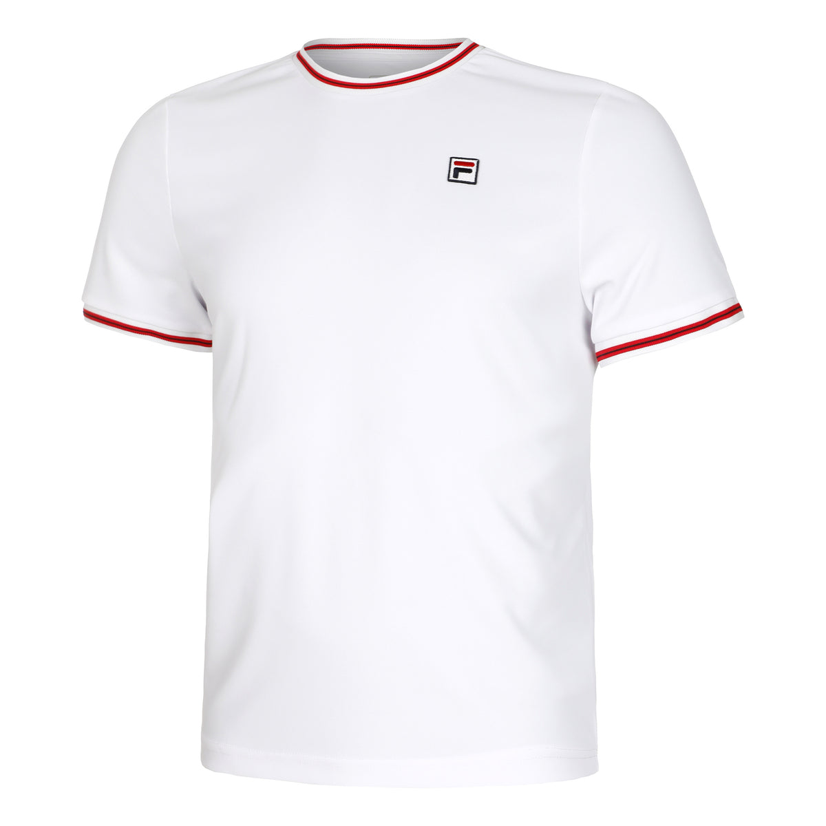 Fila Marlon T-shirt Heren - wit, veelkleurig