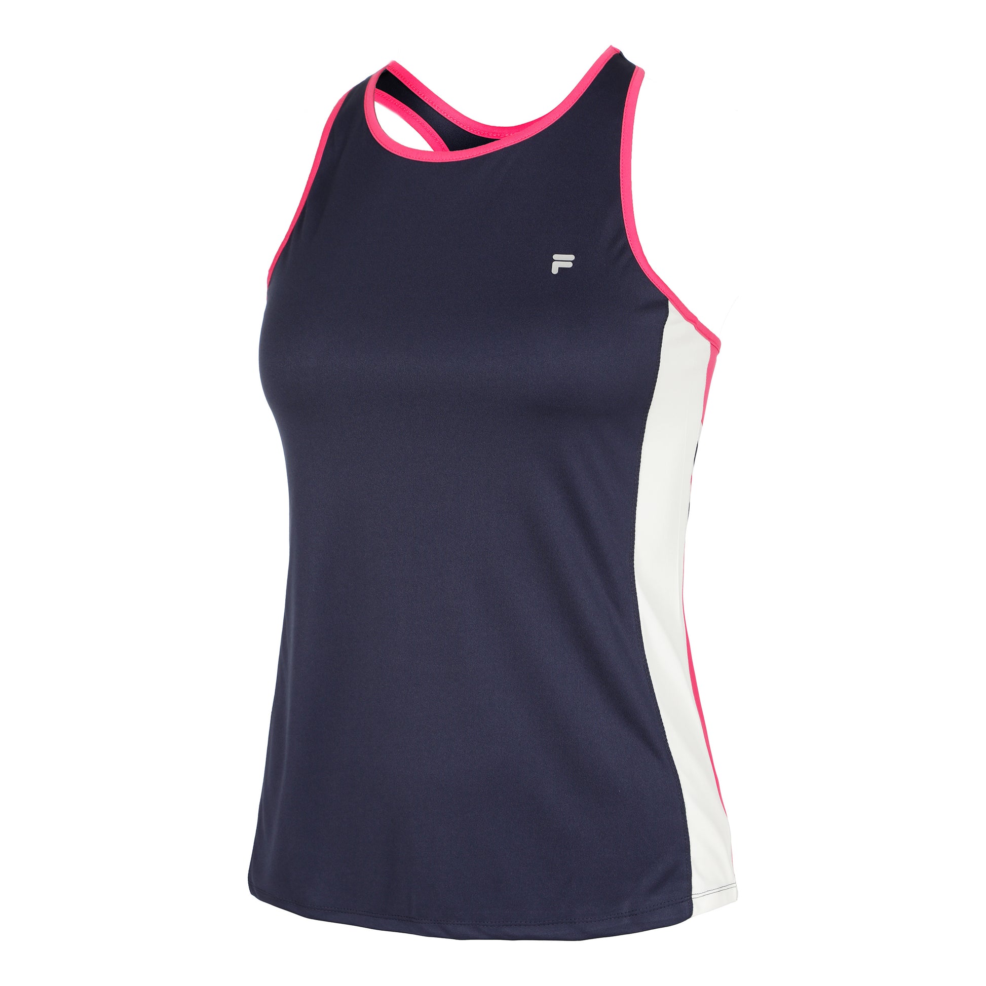 Fila Lara Tanktop Dames - donkerblauw, pink